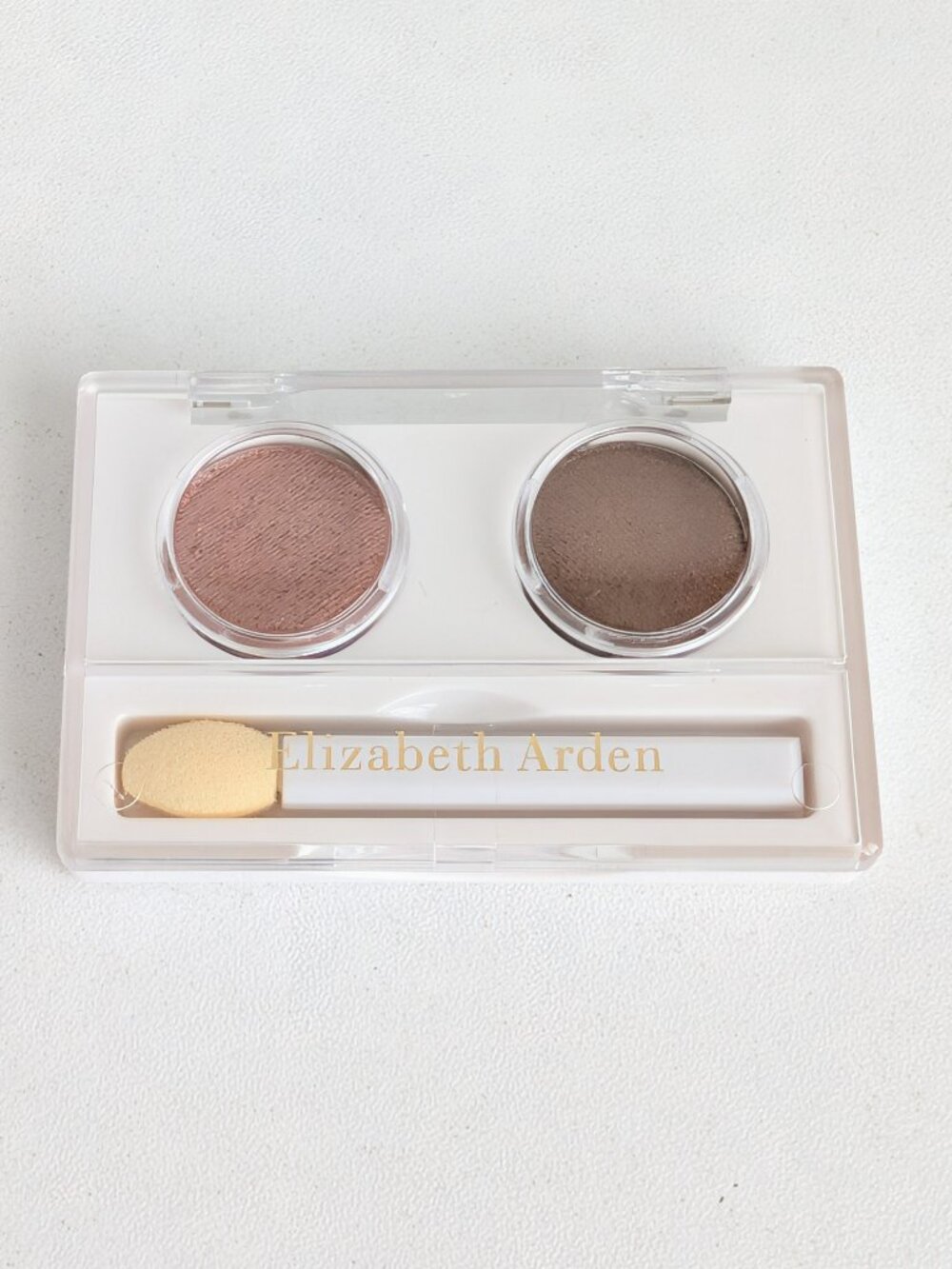 Elizabeth Arden Eyeshadow Duo Brown USA MADE .05oz New Old Stock